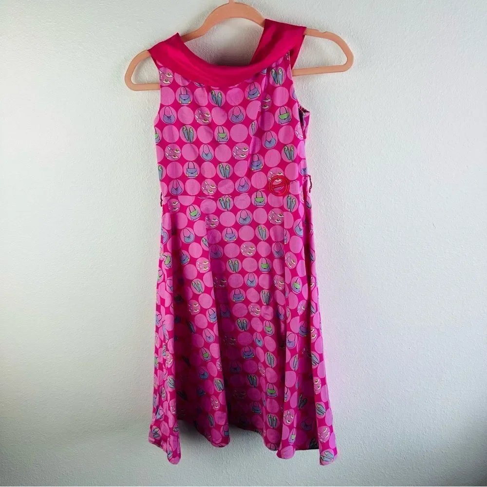 Rare‎ Editions Purse Shoes Pink Girls Dress Size 14